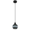 Globo Zumba Hanglamp Zwart, 1-licht