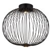 Globo Galway Plafondlamp LED Zwart, 1-licht