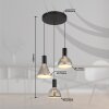 Globo Labora Hanglamp LED Zwart, 1-licht