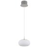 Globo Quintara Hanglamp LED Nikkel mat, 1-licht