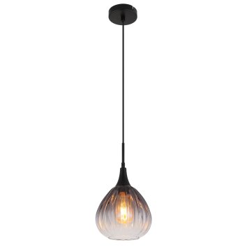 Globo Olsen Hanglamp Zwart, 1-licht