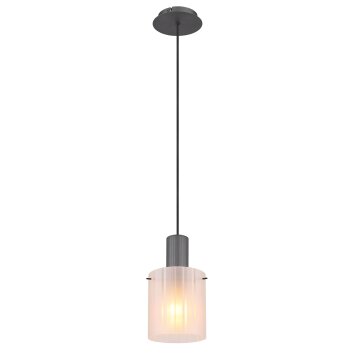 Globo Tulivar Hanglamp Grijs, 1-licht