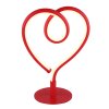 Globo Amore Tafellamp LED Red, 1-licht