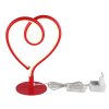 Globo Amore Tafellamp LED Red, 1-licht