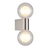 Globo Ander Wandlamp Grijs, 2-lichts