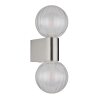 Globo Ander Wandlamp Grijs, 2-lichts