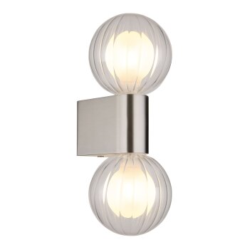 Globo Ander Wandlamp Grijs, 2-lichts