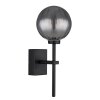 Globo Ander Wandlamp Zwart, 1-licht