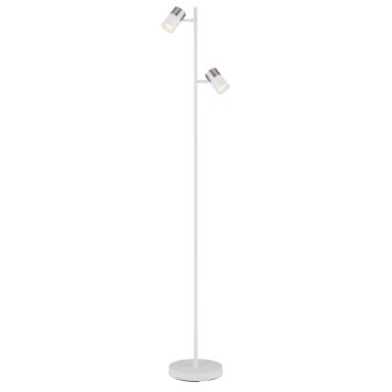 Globo Brisbon Staande lamp Wit, 2-lichts