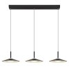 Globo Lampone Hanglamp LED Zwart, 1-licht