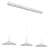 Globo Lampone Hanglamp LED Wit, 1-licht