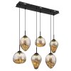 Globo Firefly Hanglamp LED Zwart, 1-licht