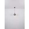 Globo Firefly Hanglamp LED Zwart, 1-licht