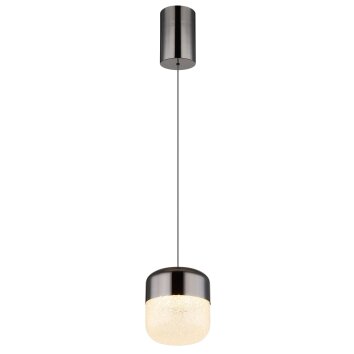 Globo Cristallica Hanglamp LED Antraciet, 1-licht