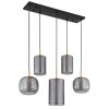 Globo Lampigna Hanglamp LED Messing, Zwart, 1-licht