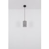 Globo Lampigna Hanglamp LED Messing, Zwart, 1-licht