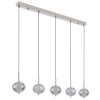 Globo Aida Hanglamp LED Chroom, 1-licht