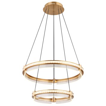 Globo Blondie Hanglamp LED Goud, 1-licht, Afstandsbediening