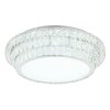 Globo Klara Plafondlamp LED Chroom, 1-licht, Afstandsbediening