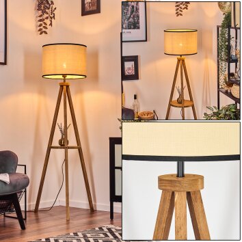 Chellas Staande lamp Natuurlijke kleuren, 1-licht