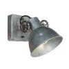 steenhouwer Gearmetal Wandlamp, Muurspot Oud zilver, 1-licht