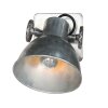 steenhouwer Gearmetal Wandlamp, Muurspot Oud zilver, 1-licht