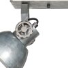 steenhouwer Gearmetal Plafondlamp, Plafondspot Oud zilver, 2-lichts