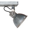 steenhouwer Gearmetal Plafondlamp, Plafondspot Oud zilver, 3-lichts