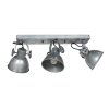 steenhouwer Gearmetal Plafondlamp, Plafondspot Oud zilver, 3-lichts