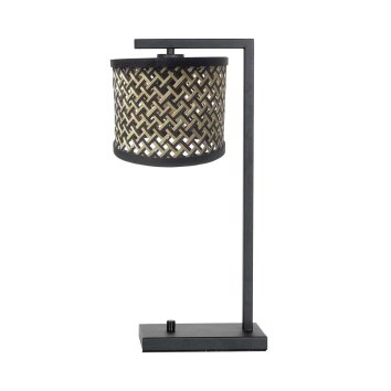 steenhouwer Stang Tafellamp Zwart, 1-licht