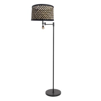 steenhouwer Stang Staande lamp Zwart, 1-licht