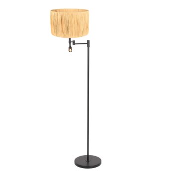 steenhouwer Stang Staande lamp LED Zwart, 2-lichts