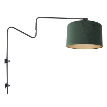 steenhouwer Linstrøm Wandlamp Zwart, 1-licht