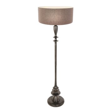 steenhouwer Bois Staande lamp Zwart, 1-licht