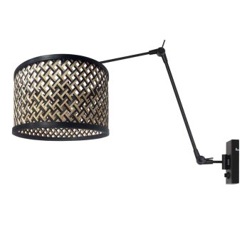 steenhouwer Chic Wandlamp Zwart, 1-licht