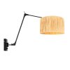 steenhouwer Chic Wandlamp Zwart, 1-licht