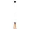 steenhouwer Vidrio Hanglamp Zwart, 1-licht