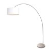 steenhouwer Solva Staande lamp Staal geborsteld, 1-licht