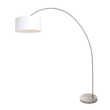 steenhouwer Solva Staande lamp Staal geborsteld, 1-licht