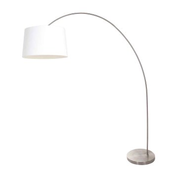 steenhouwer Solva Staande lamp Staal geborsteld, 1-licht