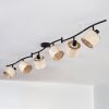 Sabadim Plafondlamp Beige, Natuurlijke kleuren, 6-lichts