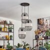 Macken Hanglamp, Hanglamp Zwart, 3-lichts