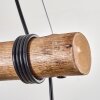 Koyoto Hanglamp, Kogellampje, Hanglamp Natuurlijke kleuren, Zwart, 4-lichts