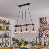 Koyoto Hanglamp, Kogellampje, Hanglamp Natuurlijke kleuren, Zwart, 4-lichts