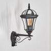 Lavajo Buitenlicht, Wandlamp voor buiten Zwart, 1-licht, Bewegingsmelder