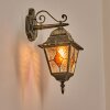 Chatelain Buitenlicht, Wandlamp voor buiten Goud, Zwart, 1-licht