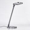 Vringelby Bureaulamp, Tafellamp, Leeslamp LED Zilver, 1-licht, Kleurwisselaar