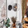 Koyoto Kogellampje, Wandlamp, Muurspot Duidelijk, Rookkleurig, 1-licht