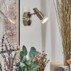 Gropptorp Wandlamp, Muurspot LED Nikkel mat, 1-licht