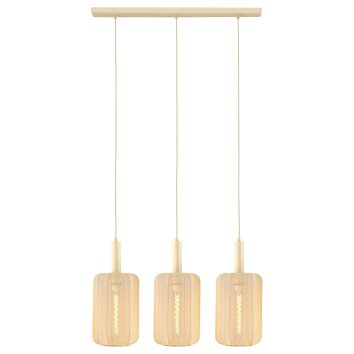 Lucide CORINA Hanglamp Beige, 3-lichts